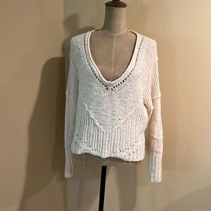 Free People Ivory Sweater